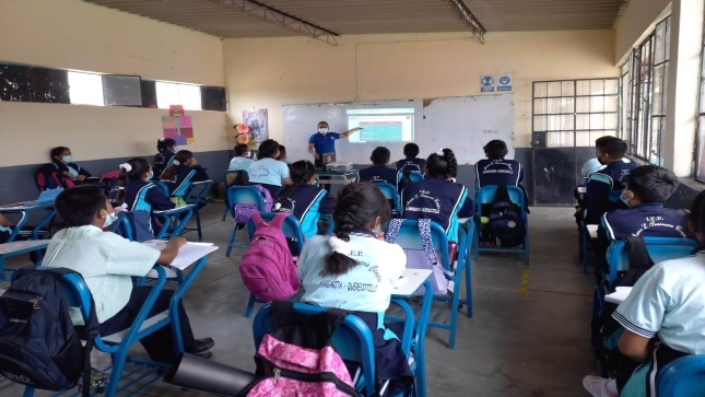 Estudiantes de Piura participan de veeduría escolar como parte del programa Auditores Juveniles de la Contraloría General