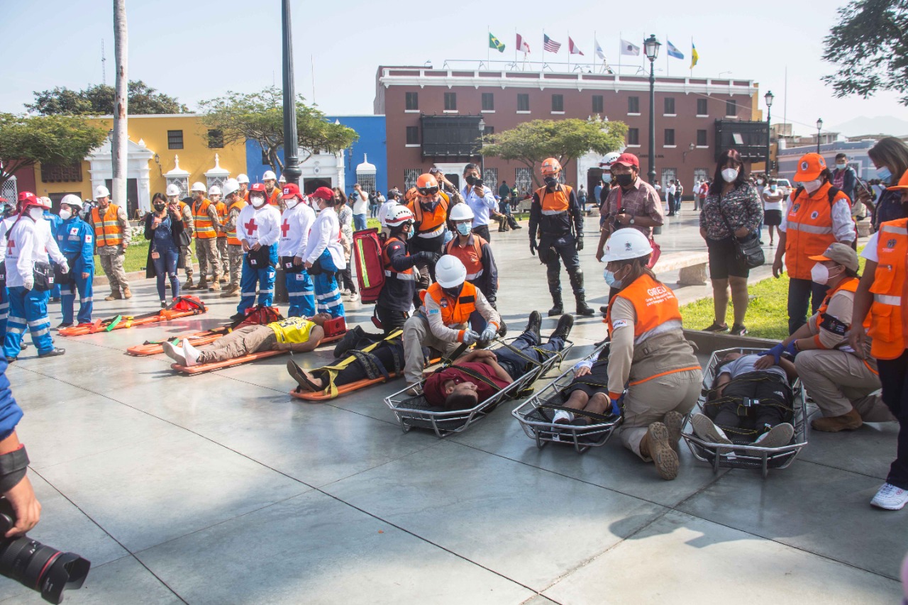 Trujillo: Ministerio de Cultura participó de manera responsable en el simulacro multipeligro