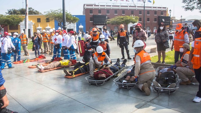 Trujillo: Ministerio de Cultura participó de manera responsable en el simulacro multipeligro 