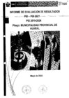 Vista preliminar de documento Informe de Evaluación de Resultados PEI - POI 2021.