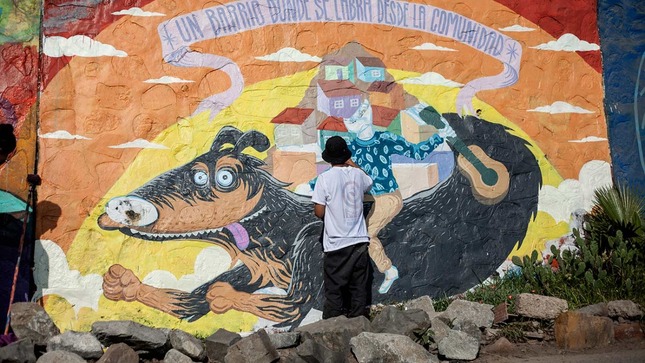 FITECA: Ministerio de Cultura participó en la muralización en más de 25 espacios del distrito de Comas