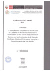 Vista preliminar de documento Plan Operativo Anual 2019 del Proyecto  "Capacitación y Asistencia Técnica de la Cadena de Valor de Productos Alternativos Sostenibles en las Zonas Productoras de Cacao, en las Provincias de El Dorado, Huallaga, Mariscal Cáceres y Tocache ¿Departamento de San Martín"