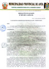 Vista preliminar de documento RESOLUCION DE ALCALDIA N° 309-2021-A-MPA/SG.