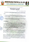 Vista preliminar de documento RESOLUCION DE ALCALDIA N° 312-2021-A-MPA/SG.