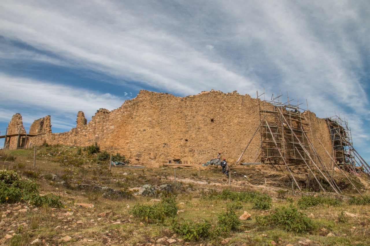 Ministerio de Cultura: Recuperan el esplendor del Edificio A de Marcahuamachuco gracias a intervenciones de conservación arqueológica