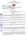 Vista preliminar de documento Resolución Directoral N° 01554-2021