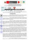 Vista preliminar de documento Resolución Directoral N° 01574-2021