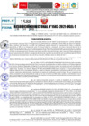 Vista preliminar de documento Resolución Directoral N° 01582-2021