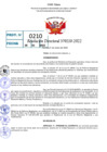 Vista preliminar de documento R.D 0210-2022