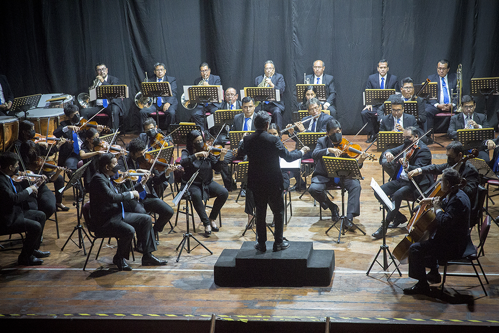 Orquesta Sinfónica ofrecerá gala por el Día de la Jura de la Bandera en la Plaza de Armas de Trujillo
