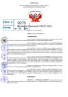 Vista preliminar de documento R.D 0275-2022