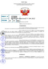 Vista preliminar de documento R.D 0384-2022