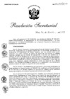 Vista preliminar de documento Resolución Secretarial N° 135-2019-MINSA