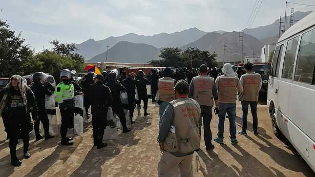 Ministerio de Cultura recuperó tres áreas invadidas en el interior de la Zona Arqueológica Monumental Minas Este en Barranca