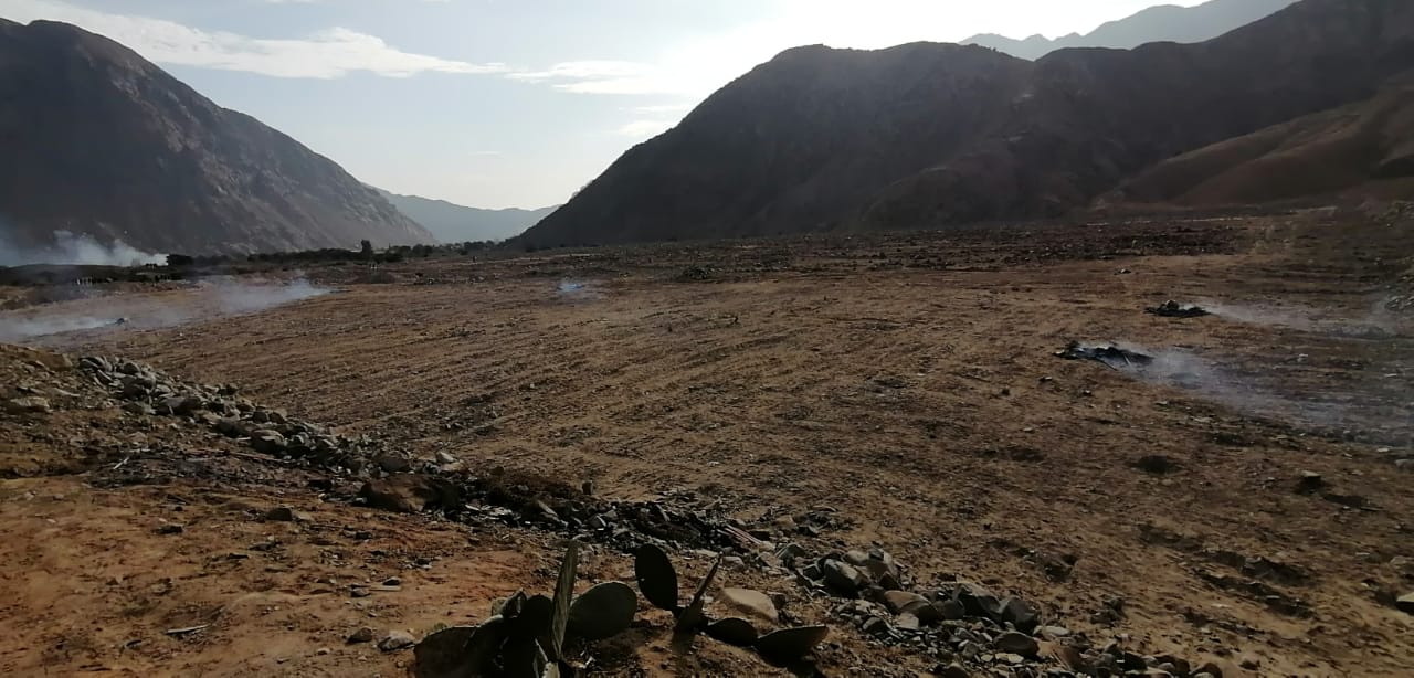 Ministerio de Cultura recuperó tres áreas invadidas en el interior de la Zona Arqueológica Monumental Minas Este en Barranca