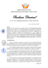 Vista preliminar de documento Resolución Directoral N° 00026-2021