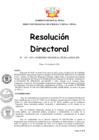 Vista preliminar de documento Resolución Directoral N° 00154-2021