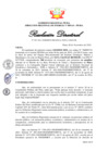 Vista preliminar de documento Resolución Directoral N° 00269-2021