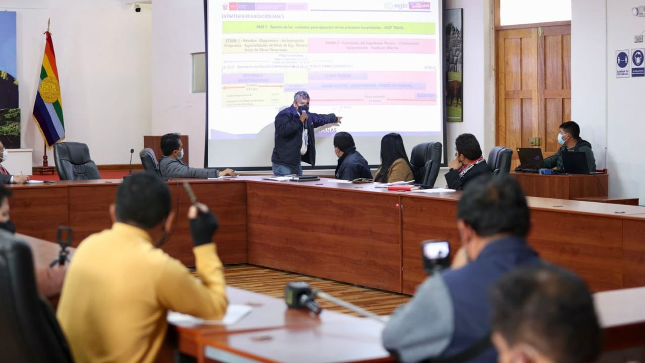 Minsa presentó cronograma de obras tempranas para el Hospital Antonio Lorena de Cusco