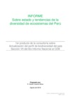 Vista preliminar de documento Estado y tendencias ecosistemas