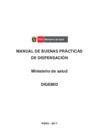 Vista preliminar de documento Manual de buenas prácticas de dispensación