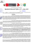Vista preliminar de documento Resolución Directoral N° 03229-2021