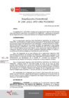 Vista preliminar de documento Resolución Directoral 298-2022-IPD-DNCTD/SRND Liga Deportiva Distrital de Karate de Pimentel: Inscripción Junta Directiva - RENADE.