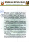 Vista preliminar de documento ACUERDO DE CONSEJO ORDINARIO Nº 30-2020-CM-MPA/SG