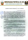 Vista preliminar de documento ACUERDO DE CONSEJO ORDINARIO Nº 29-2020-CM-MPA/SG