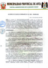 Vista preliminar de documento ACUERDO DE CONSEJO ORDINARIO Nº 45-2020-CM-MPA/SG