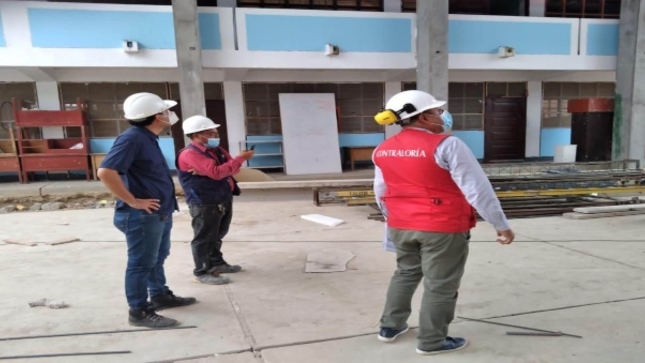 Control concurrente a la ejecución de institución educativa de Corrales Tumbes