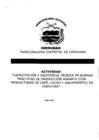Vista preliminar de documento Plan Operativo Anual 2015 de la Actividad "Capacitación y Asistencia Técnica en Buenas Prácticas de Producción Agraria (Con Productores de Café, Cacao, y Aguaymanto) en Chinchao"