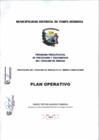 Vista preliminar de documento Plan Operativo Anual 2017 de la Actividad "Prevención del Consumo de Drogas en el Ámbito Comunitario"