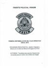 Vista preliminar de documento Plan Operativo Anual 2019 1ra. Reformulación de la Actividad:"Transferencias para las Operaciones Conjuntas para el Control de la Oferta de Drogas"