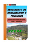 Vista preliminar de documento ROF UGEL HUARMACA 2019.pdf