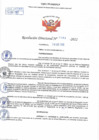 Vista preliminar de documento Resolución Directoral N° 00089-2022