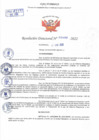 Vista preliminar de documento Resolución Directoral N° 00400-2022