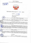 Vista preliminar de documento Resolución Directoral N° 00307-2022