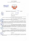 Vista preliminar de documento Resolución Directoral N° 00851-2022