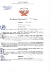 Vista preliminar de documento Resolución Directoral N° 00033-2022