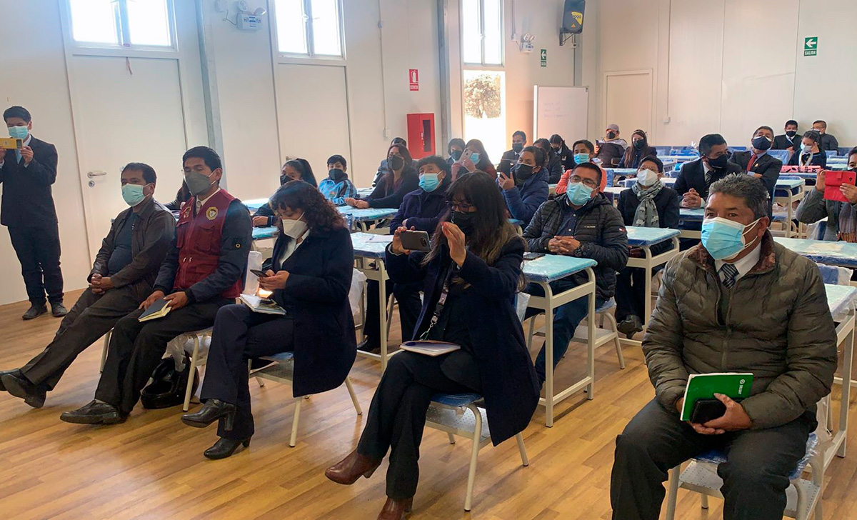 Escuelas Bicentenario explicó los avances de proyecto de infraestructura educativa en Junín