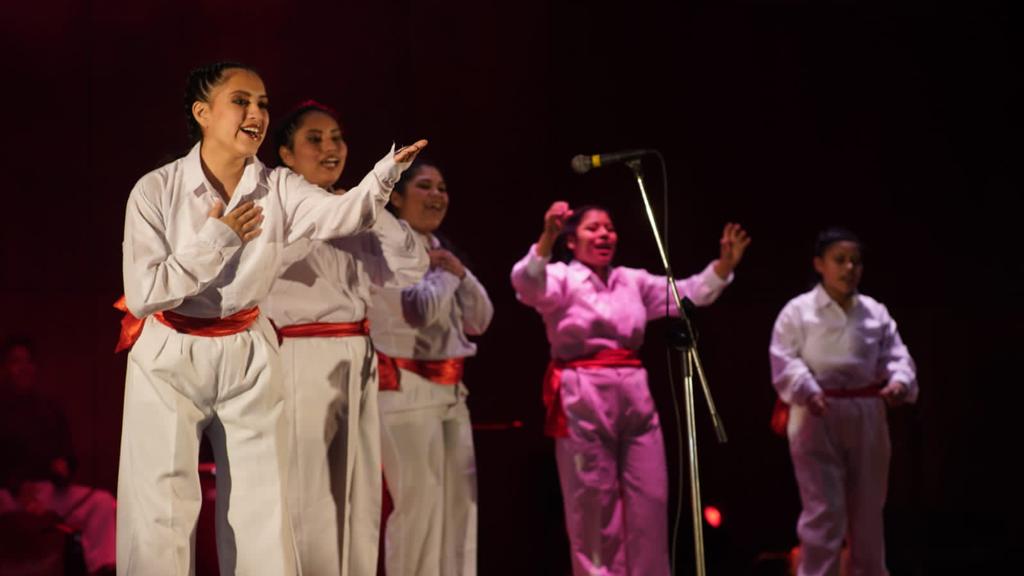 Ministerio de Cultura participó en las presentaciones artísticas de los jóvenes del PRONACEJ