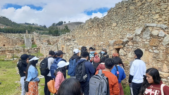 La Libertad: Más de 70 escolares realizaron una visita interpretativa en Wiraqochapampa