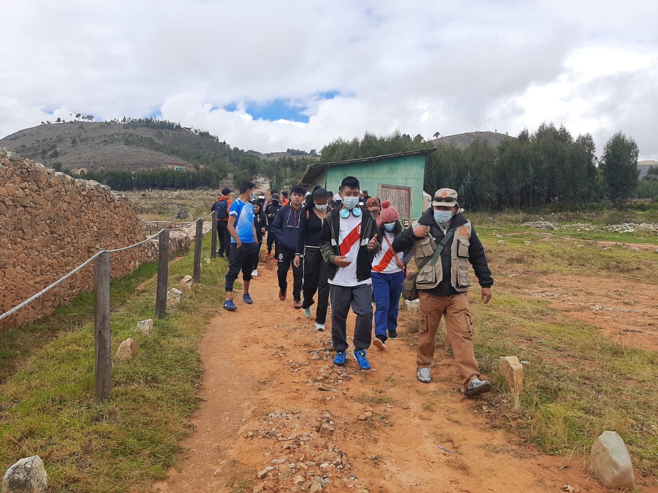 La Libertad: Más de 70 escolares realizaron una visita interpretativa en Wiraqochapampa
