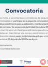Vista preliminar de documento Convocatoria