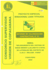 Vista preliminar de documento INFORME Nº 01 SUPERVISION LLALLIMAYO MARZO- 2022.pdf