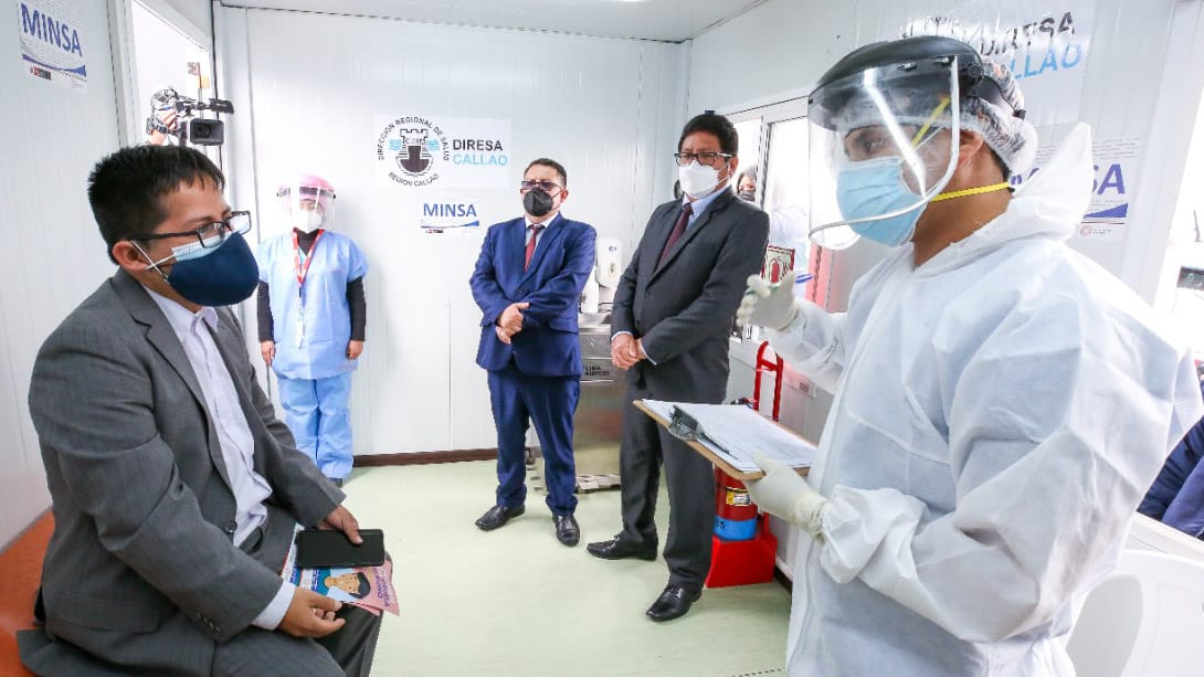 Viruela del mono: ministro Jorge López supervisa las acciones de control sanitario en el Aeropuerto Internacional Jorge Chávez