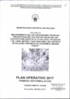 Vista preliminar de documento Plan Operativo Anual 2017 del Proyecto"Mejoramiento de las Capacidades Técnicas Productivas del Cultivo de Cacao en los Centros Poblados de Alto Palcazú, Iscozacin, 7 de Junio, Mayro y San Cristobal, Distrito de Palcazú, Provincia de Oxapampa, Región Pasco"
