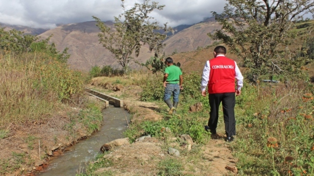 Contraloría alerta obras de irrigación abandonadas e inoperativas en Huánuco