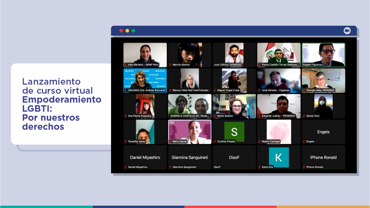 Curso de empoderamiento LGTBI